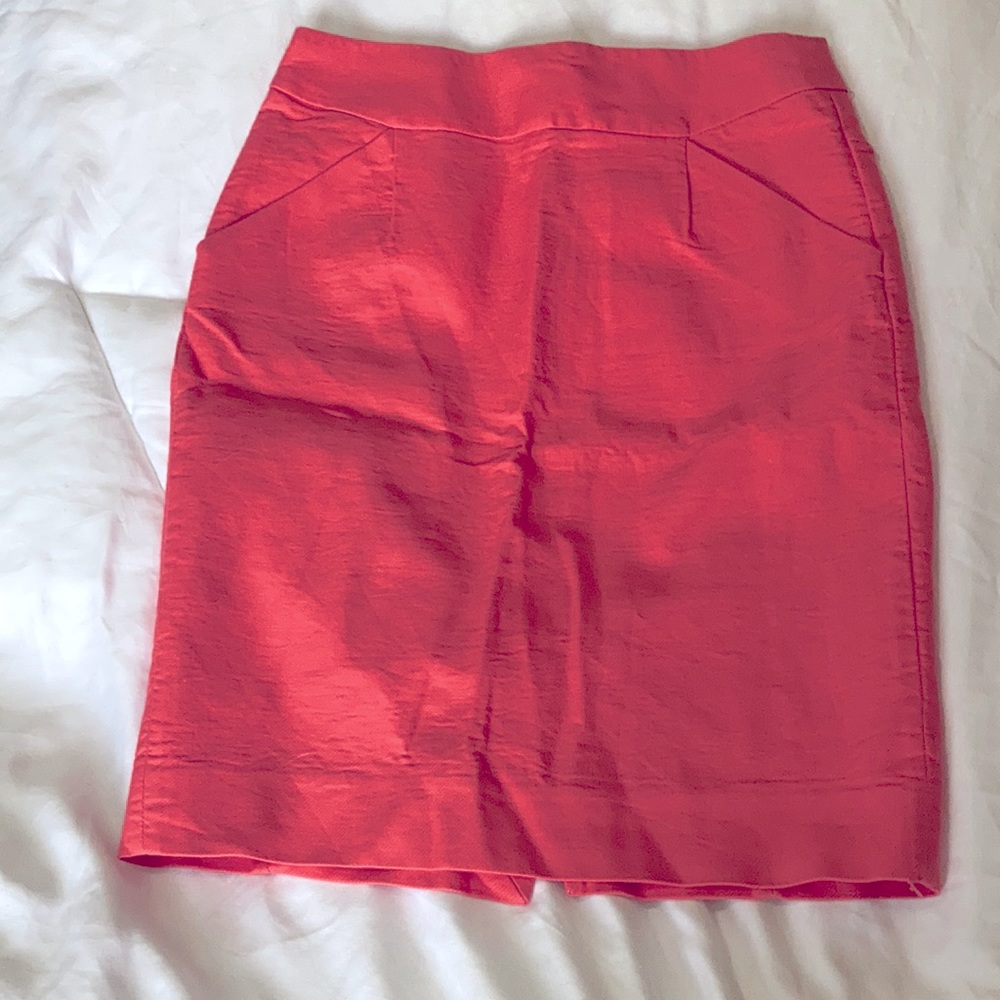 J Crew The Pencil Skirt Pink